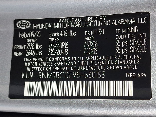Used 2025 Hyundai Tucson SEL AWD/4WD image 28