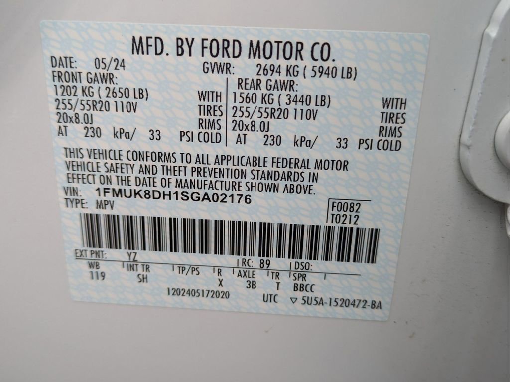 Certified 2025 Ford Explorer Active w/ Active Comfort Package image 34