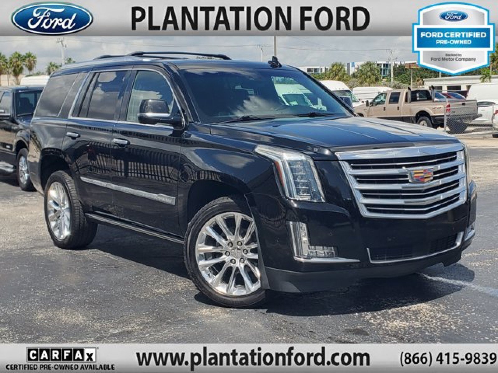 Used 2018 Cadillac Escalade Platinum
