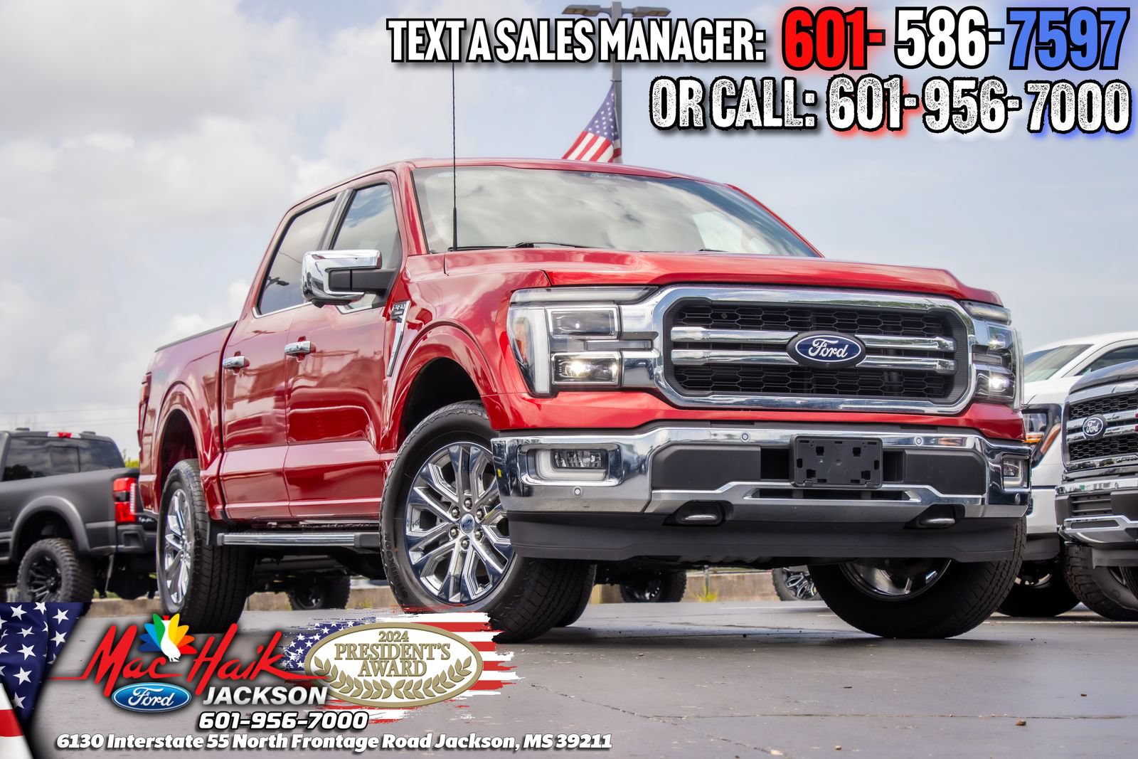 Certified 2024 Ford F150 Lariat w/ Tow/Haul Package AWD/4WD image 1