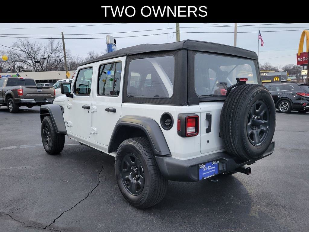 Used 2020 Jeep Wrangler Unlimited Sport image 3