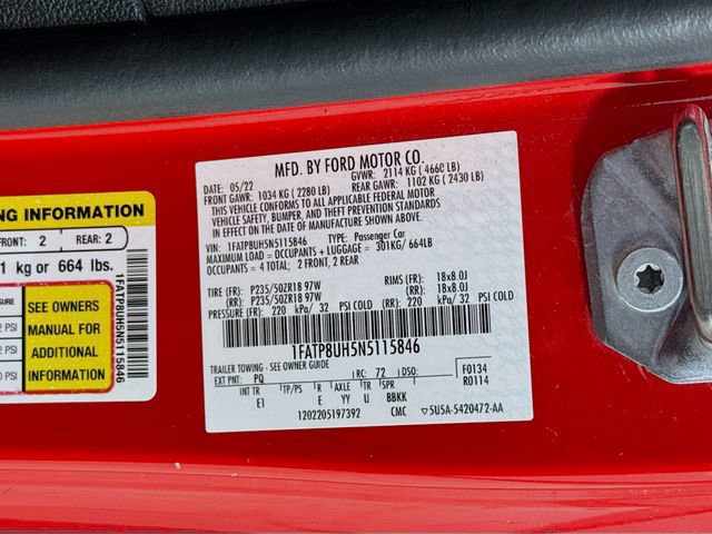 Certified 2022 Ford Mustang Premium image 30