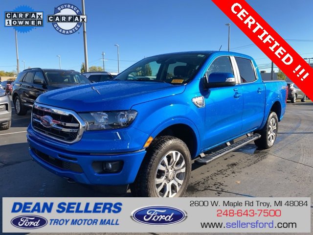 Certified 2022 Ford Ranger Lariat w/ Equipment Group 501A High