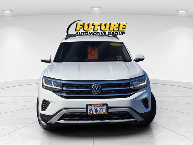 Used 2021 Volkswagen Atlas SE w/ Towing Package image 2