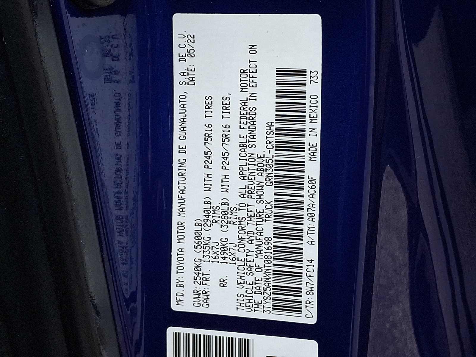 Used 2022 Toyota Tacoma SR5 image 24