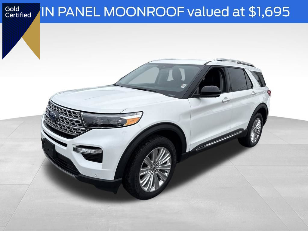 Certified 2022 Ford Explorer Limited w/ Hybrid Equipment Group 310A image 1