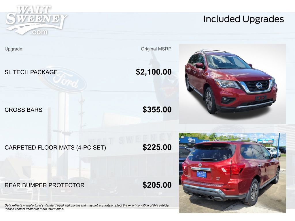 Used 2017 Nissan Pathfinder SL w/ SL Tech Package AWD/4WD image 5
