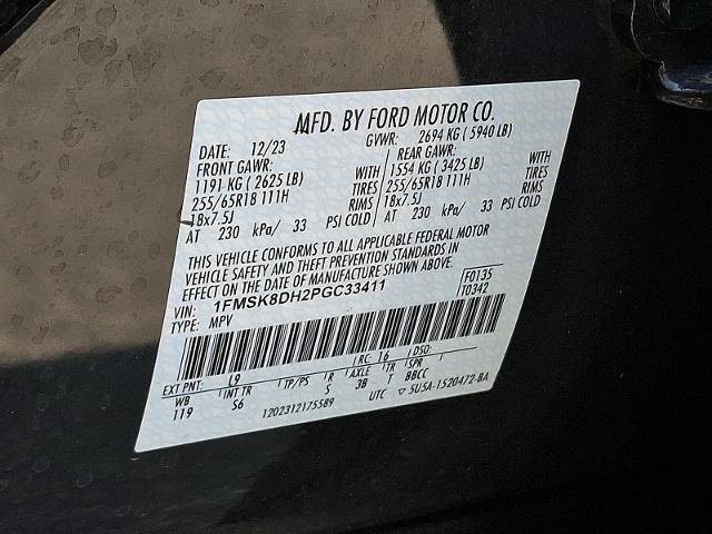 Certified 2023 Ford Explorer XLT w/ Equipment Group 202A AWD/4WD image 25