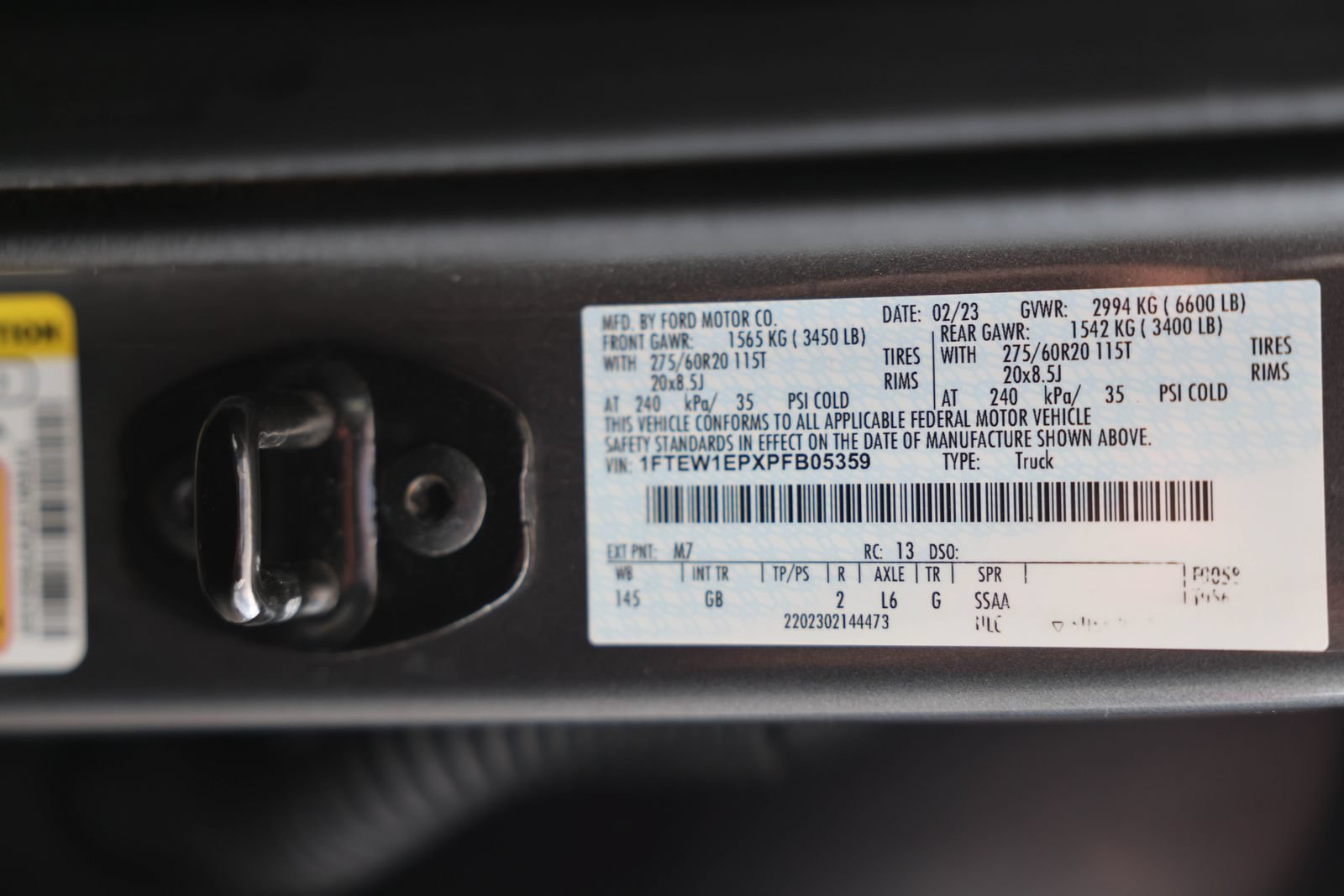 Certified 2023 Ford F150 XL w/ STX Appearance Package AWD/4WD image 37