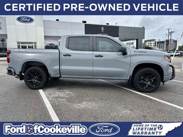Used 2024 Chevrolet Silverado 1500 Custom w/ LPO, Dark Essentials Package AWD/4WD image 3
