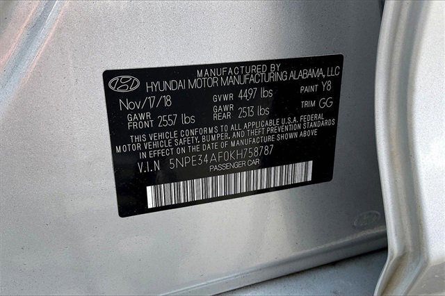 Used 2019 Hyundai Sonata Limited image 34