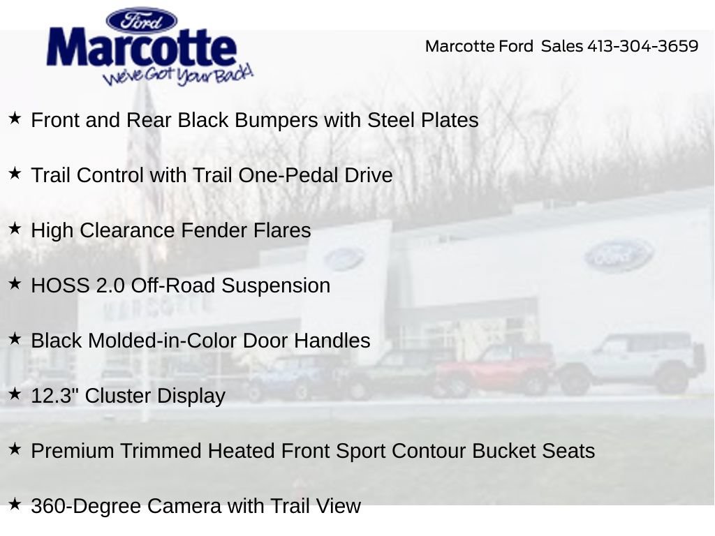 Certified 2026 Ford Bronco Sport Outer Banks w/ Sasquatch Outer Banks Package AWD/4WD image 24