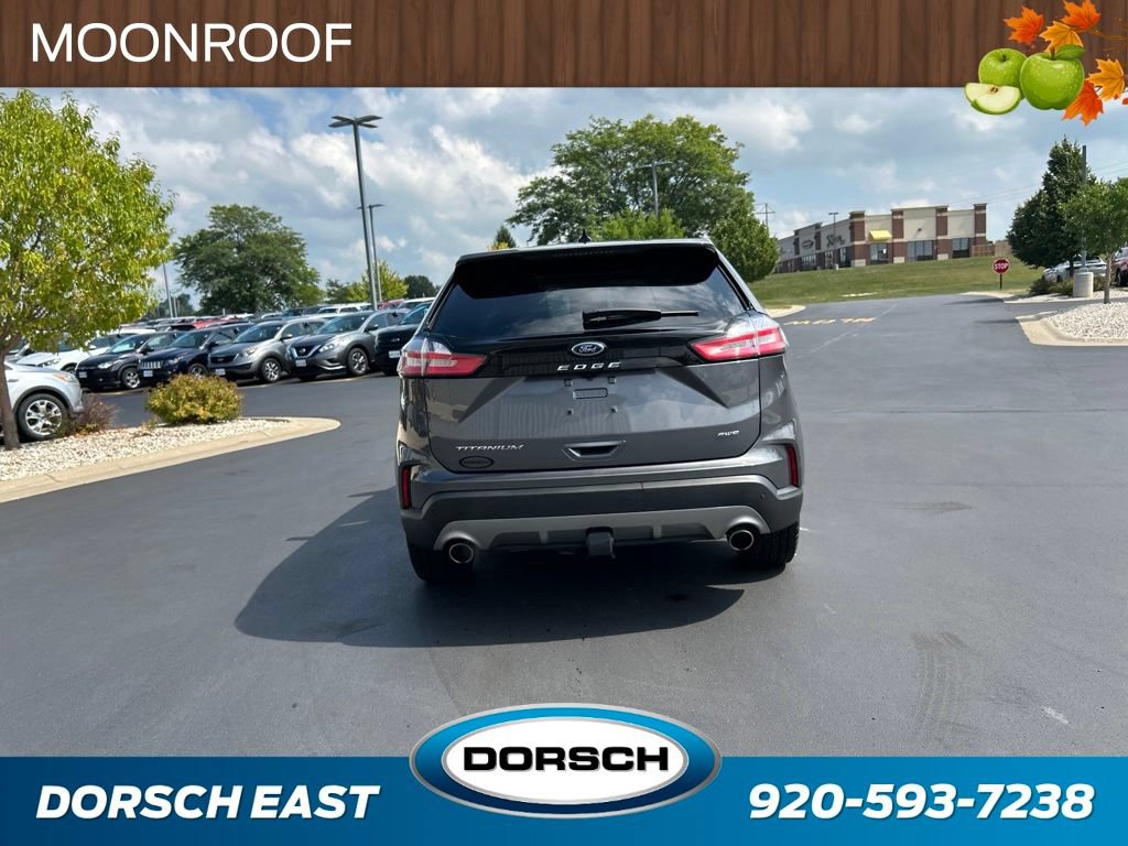 Certified 2022 Ford Edge Titanium w/ Equipment Group 301A AWD/4WD image 3