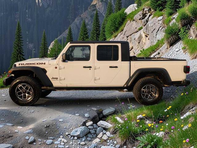 Used 2024 Jeep Gladiator Rubicon w/ Technology Group AWD/4WD image 3