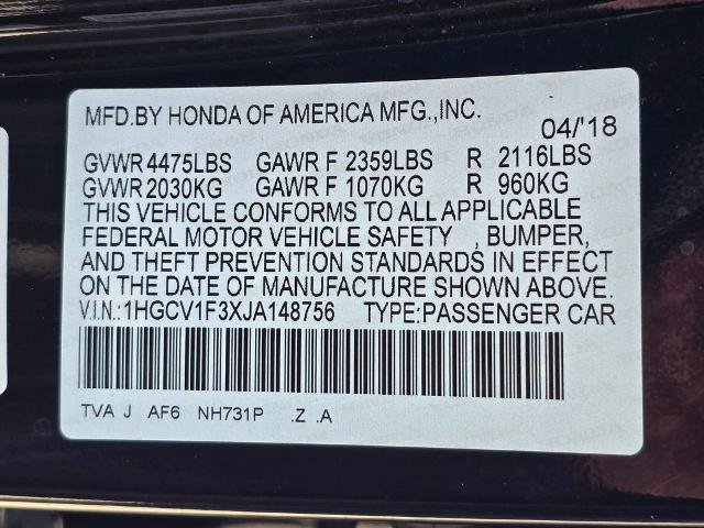 Used 2018 Honda Accord Sport image 33