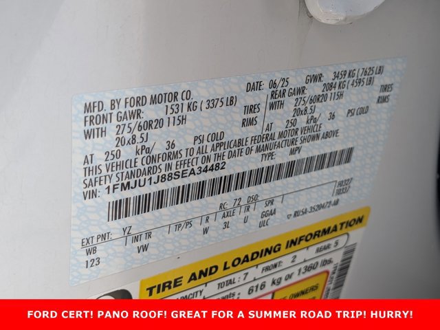 Certified 2025 Ford Expedition Active AWD/4WD image 34