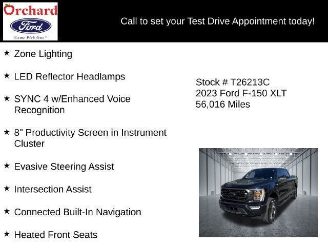 Certified 2023 Ford F150 XLT w/ Equipment Group 302A High AWD/4WD image 37