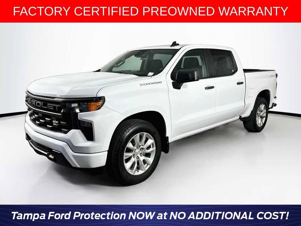 Used 2023 Chevrolet Silverado 1500 Custom RWD image 1