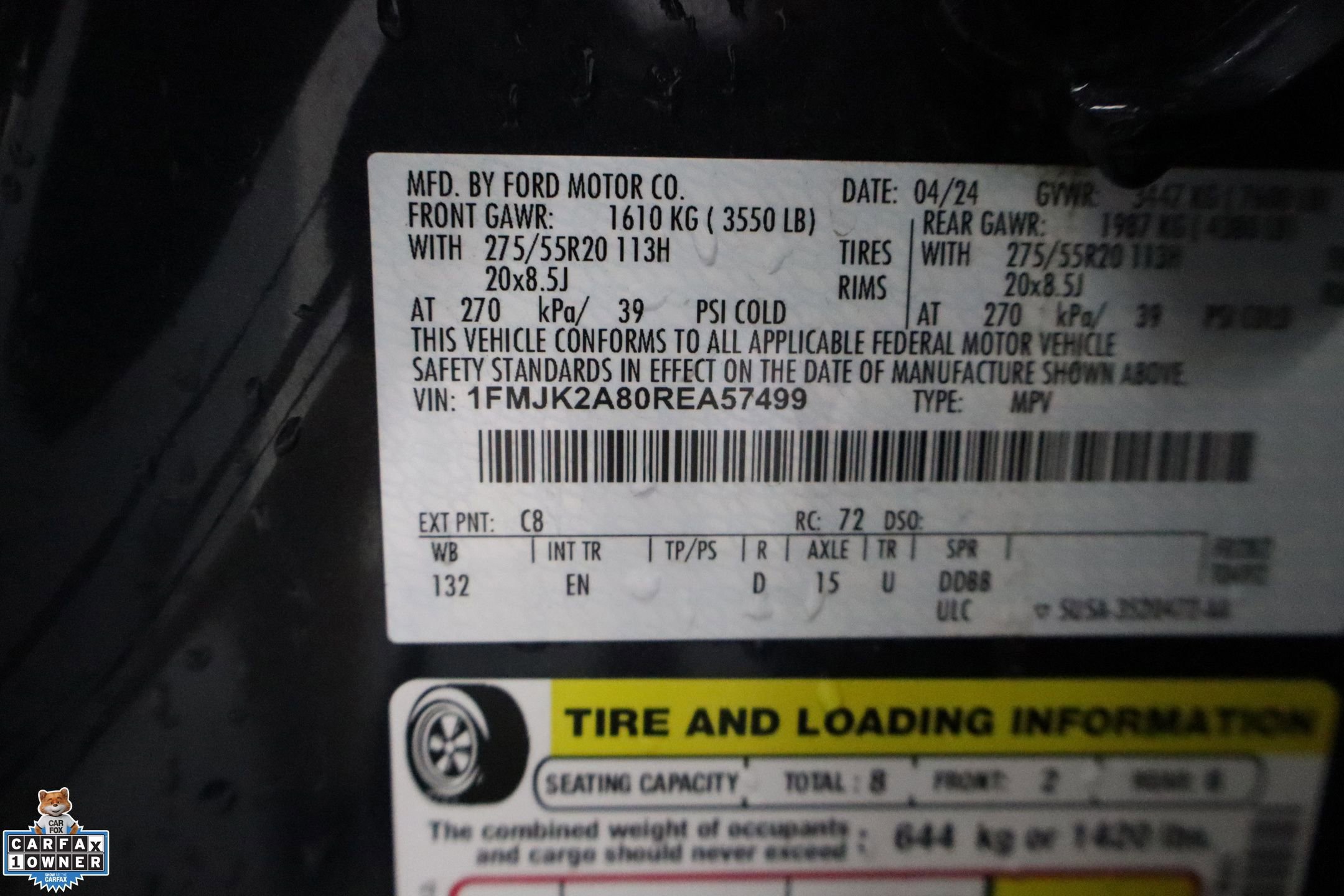 Certified 2024 Ford Expedition Max Limited image 32