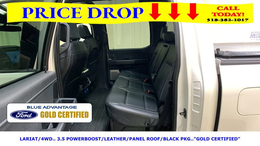 Certified 2025 Ford F150 Lariat w/ Equipment Group 502A High image 29