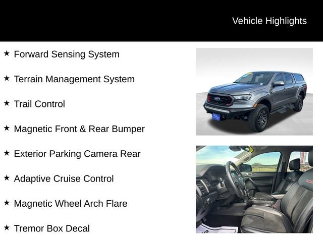 Certified 2021 Ford Ranger Lariat w/ Tremor Off-Road Package image 15