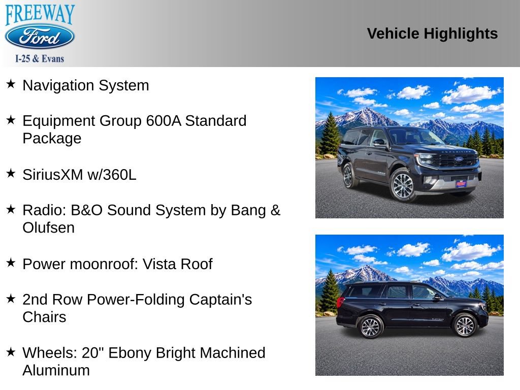 Certified 2025 Ford Expedition Platinum AWD/4WD image 4