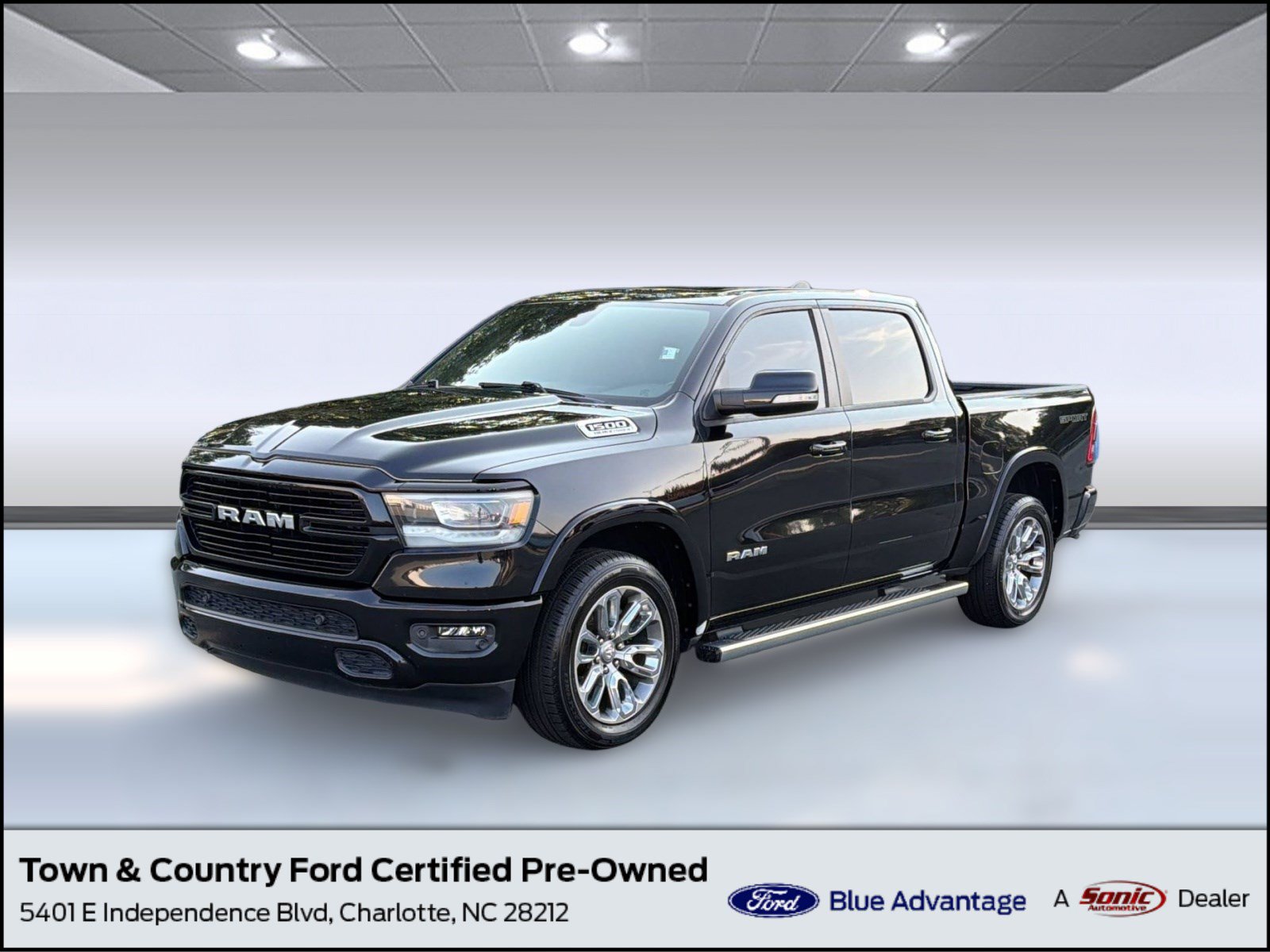 Used 2021 RAM 1500 Laramie w/ Sport Appearance Package RWD image 1