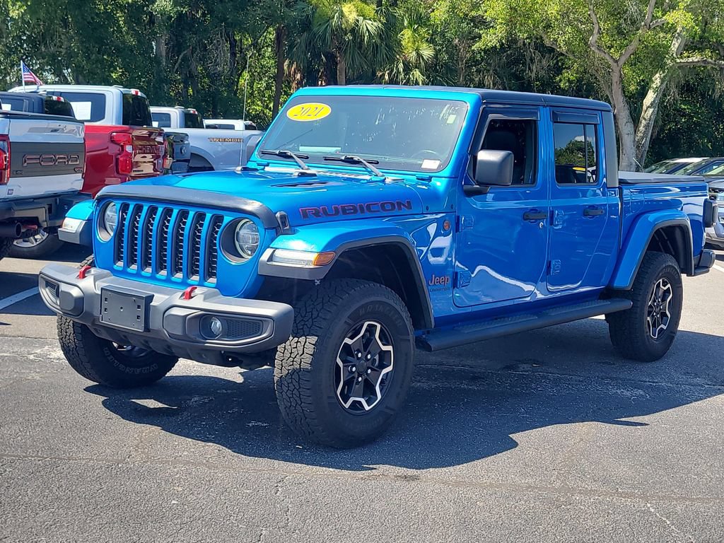 Used 2021 Jeep Gladiator Rubicon AWD/4WD image 2