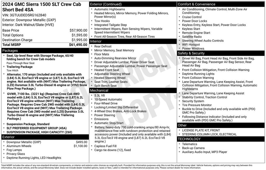 Used 2024 GMC Sierra 1500 SLT image 8