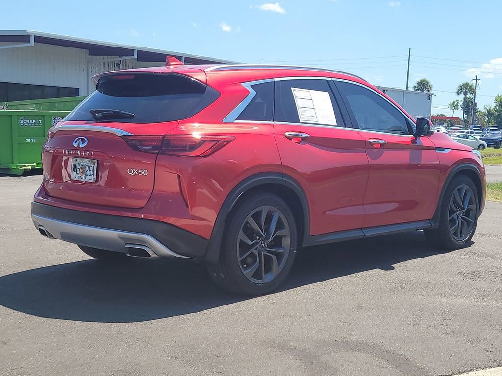 Used 2021 INFINITI QX50 Autograph FWD image 3