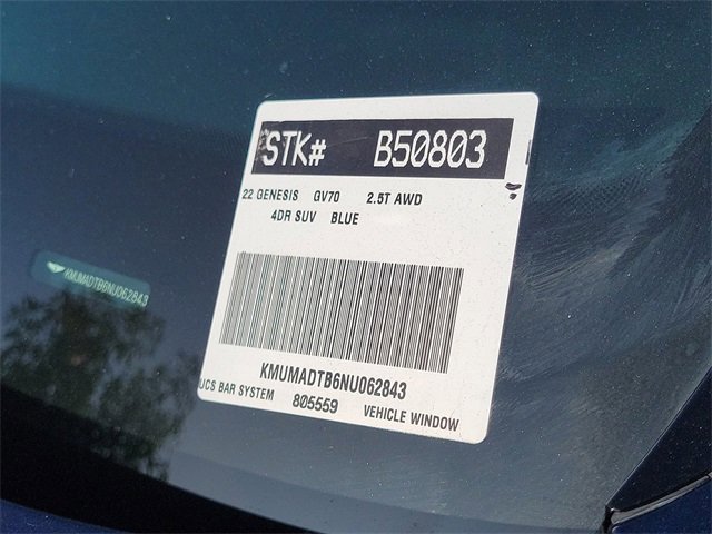 Used 2022 Genesis GV70 2.5T w/ Select Package image 32