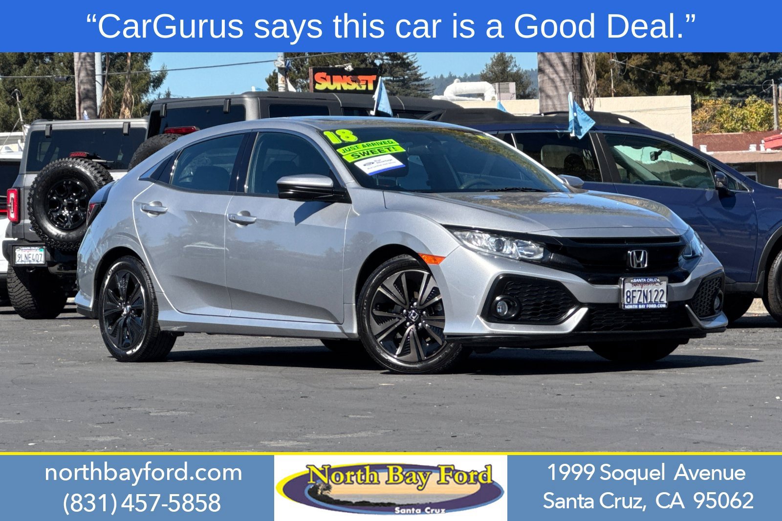 Used 2018 Honda Civic EX 360° Tour