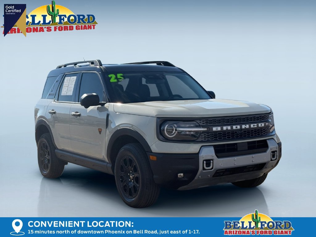 Certified 2025 Ford Bronco Sport Badlands AWD/4WD image 4
