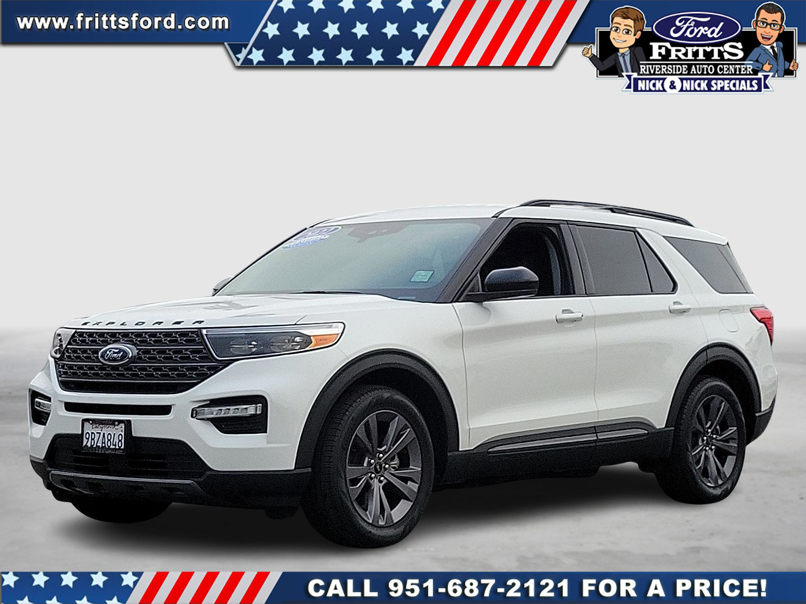 Certified 2022 Ford Explorer XLT w/ Equipment Group 202A image 1