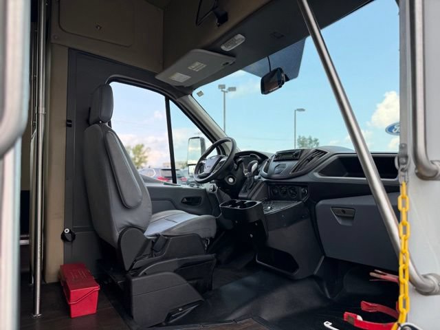 Certified 2019 Ford Transit 350 138 DRW w/ Shuttle Bus Prep Package RWD image 24