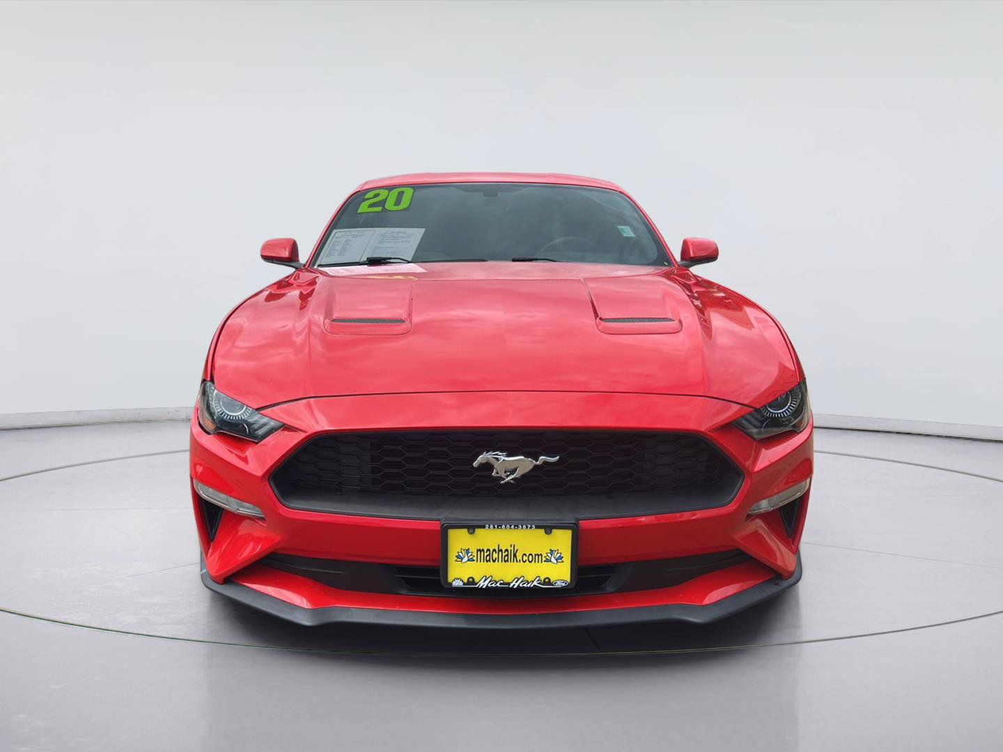 Certified 2020 Ford Mustang Coupe w/ Equipment Group 101A RWD image 2