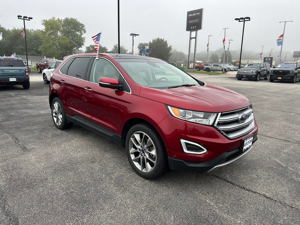 Certified 2018 Ford Edge Titanium w/ Equipment Group 302A AWD/4WD image 3
