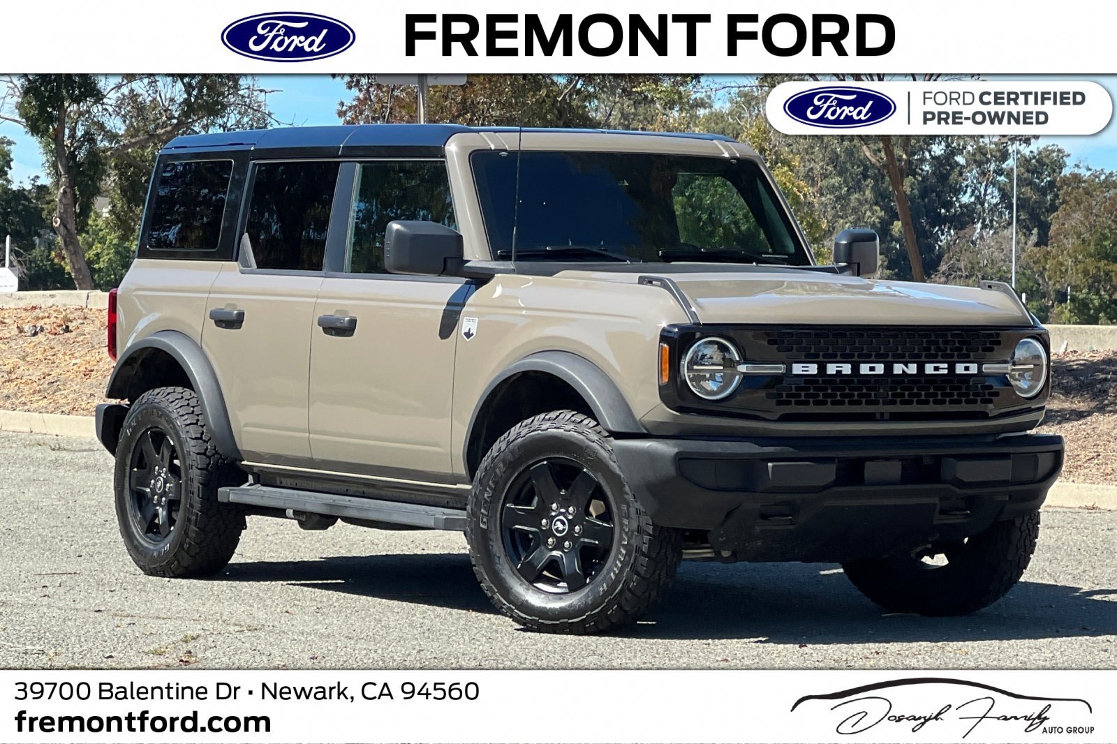 Certified 2025 Ford Bronco Big Bend