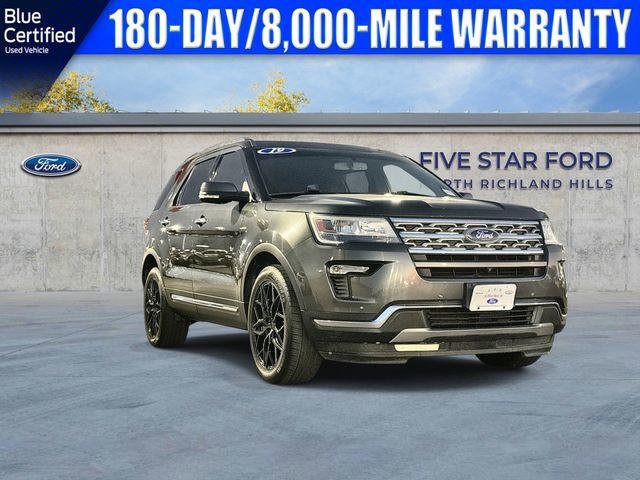 Certified 2019 Ford Explorer Limited w/ Class III Trailer Tow Package