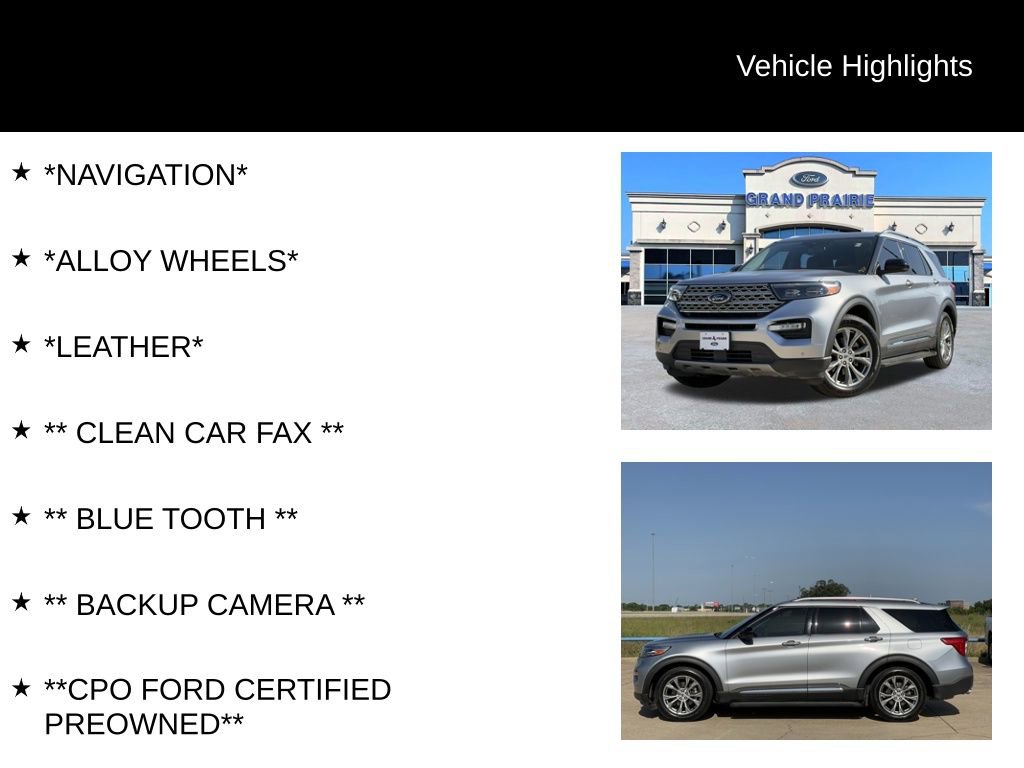 Certified 2022 Ford Explorer Limited RWD image 4