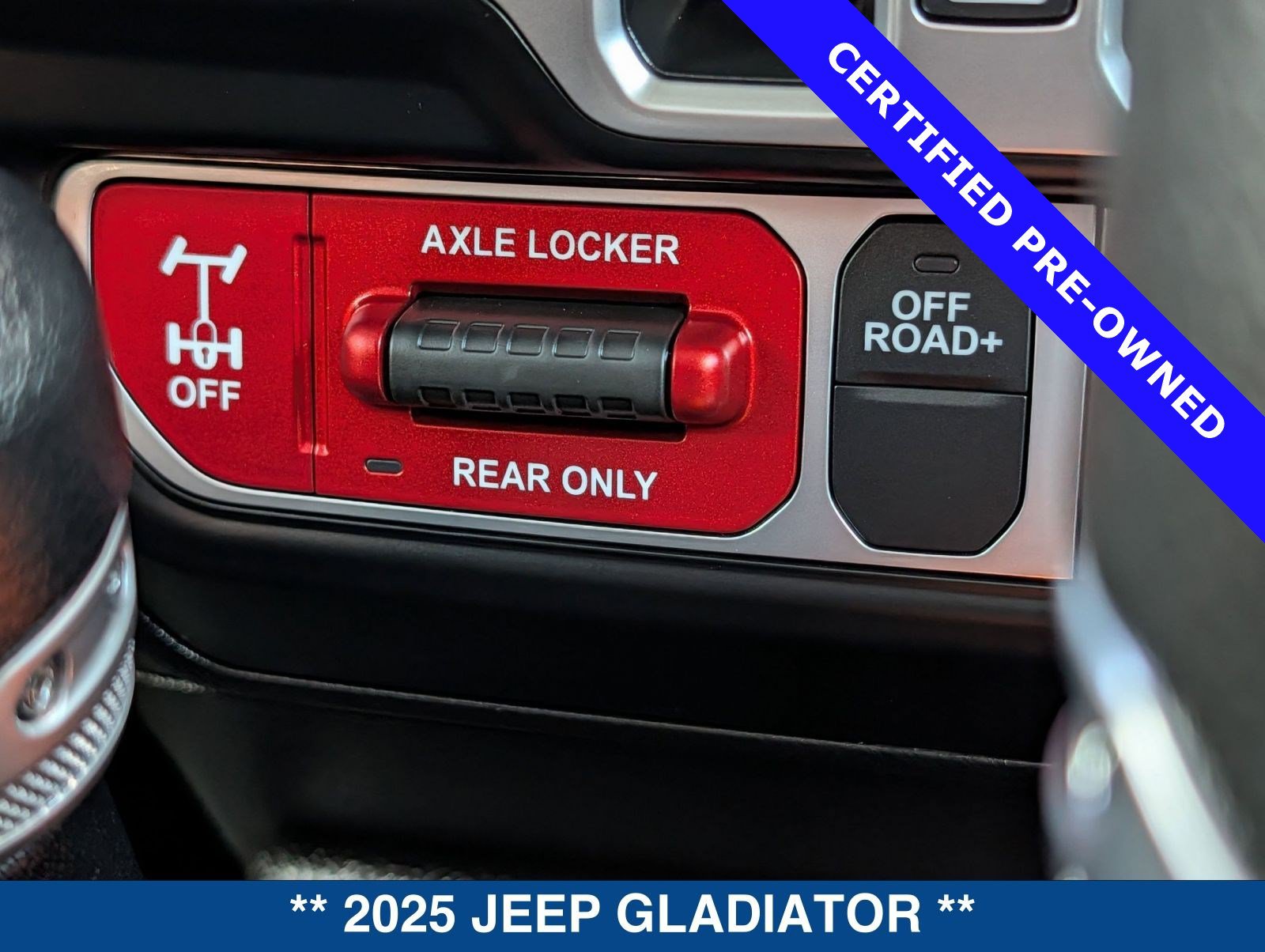 Used 2025 Jeep Gladiator Mojave w/ Safety Group AWD/4WD image 36