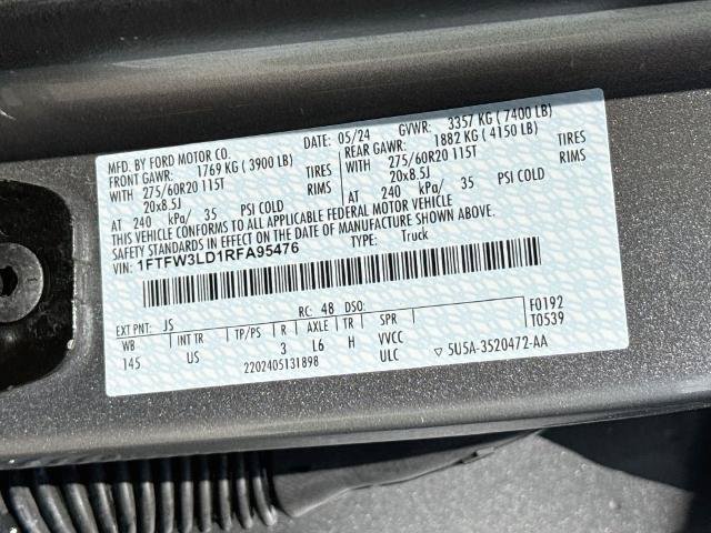 Certified 2024 Ford F150 XLT w/ Equipment Group 303A High AWD/4WD image 24