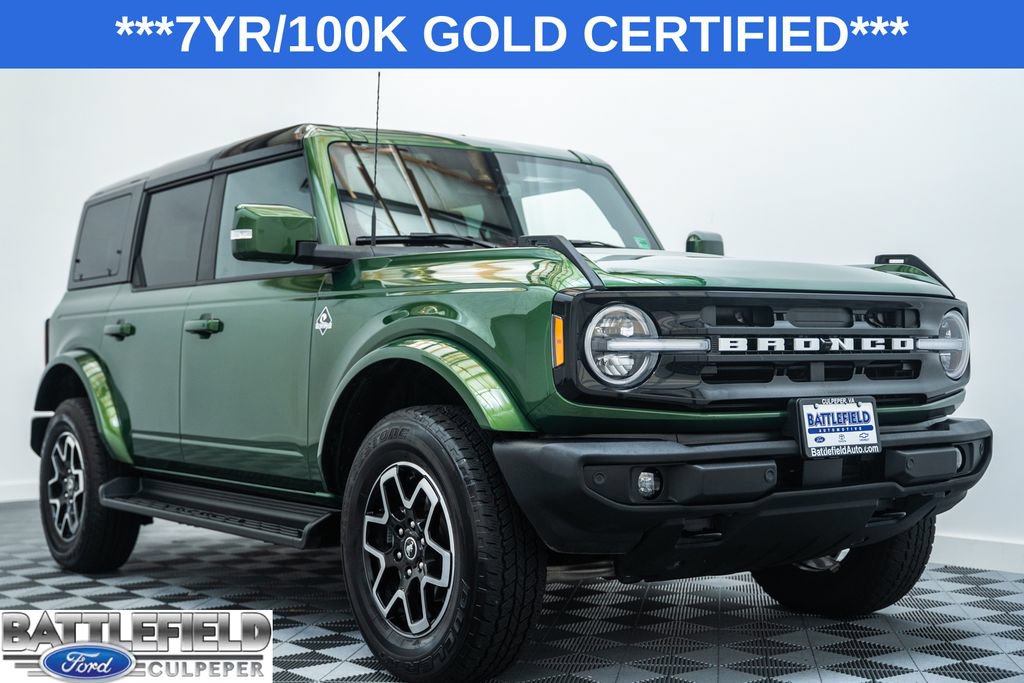 Certified 2025 Ford Bronco Outer Banks