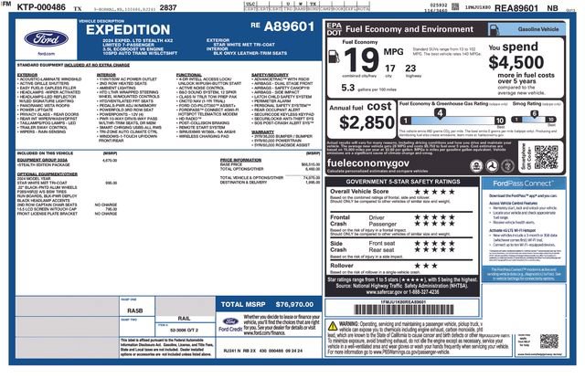 Certified 2024 Ford Expedition Limited RWD image 39