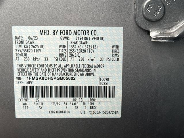 Certified 2023 Ford Explorer XLT w/ Equipment Group 202A image 14