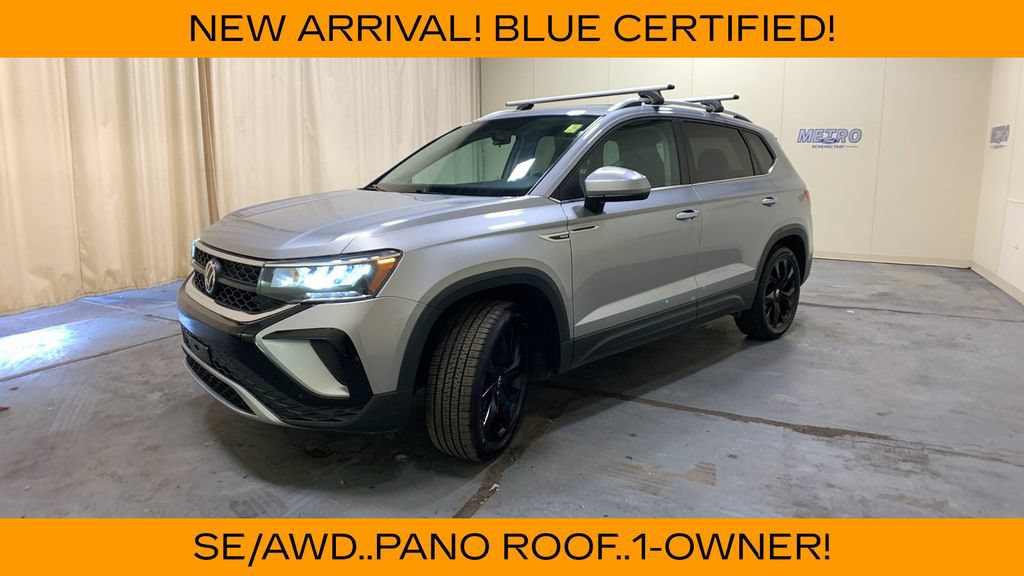 Used 2022 Volkswagen Taos SE w/ Panoramic Sunroof Package FWD image 7
