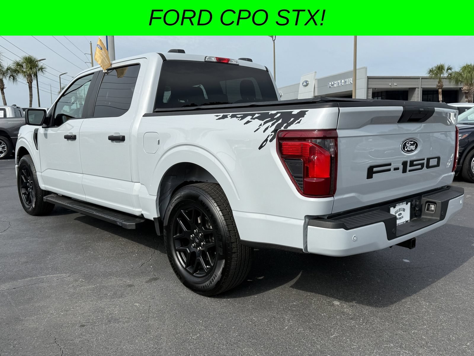 Certified 2025 Ford F150 STX w/ STX Black Appearance Package RWD image 7