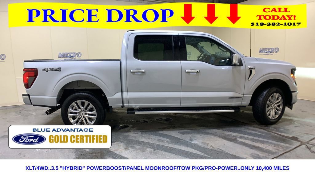 Certified 2025 Ford F150 XLT w/ Equipment Group 303A High image 7