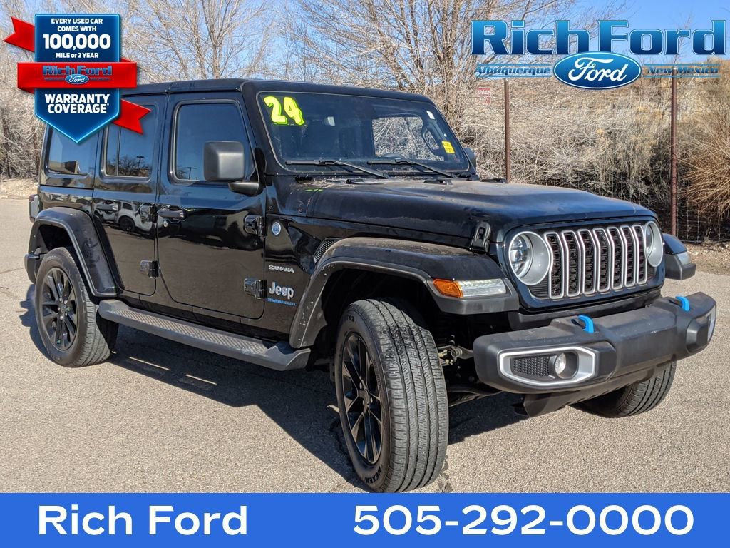Used 2024 Jeep Wrangler Unlimited Sahara w/ Technology Group