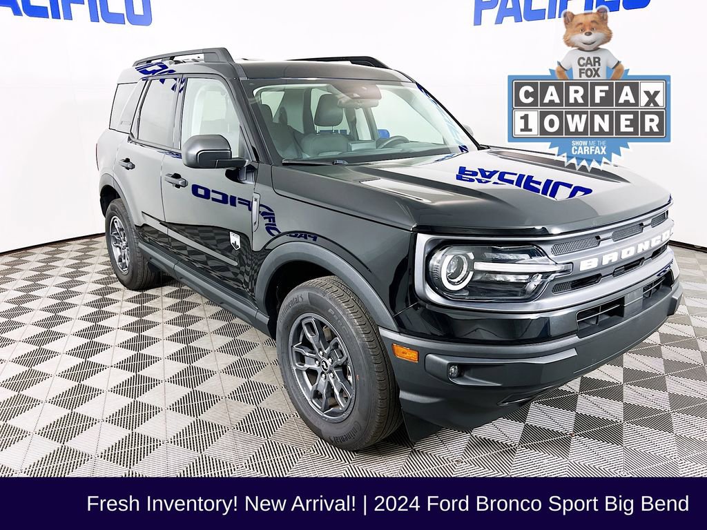 Certified 2024 Ford Bronco Sport Big Bend w/ Convenience Package AWD/4WD image 1